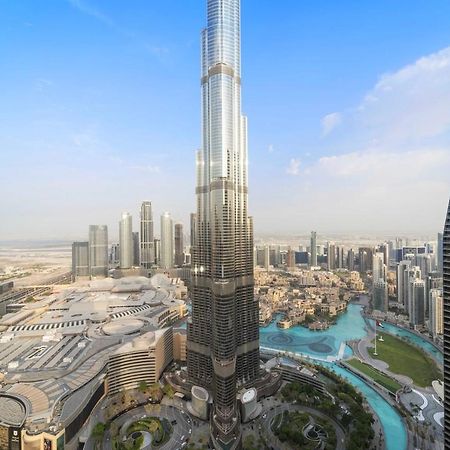 First Class 3Br With Full Burj Khalifa And Fountain View Dubai Bagian luar foto