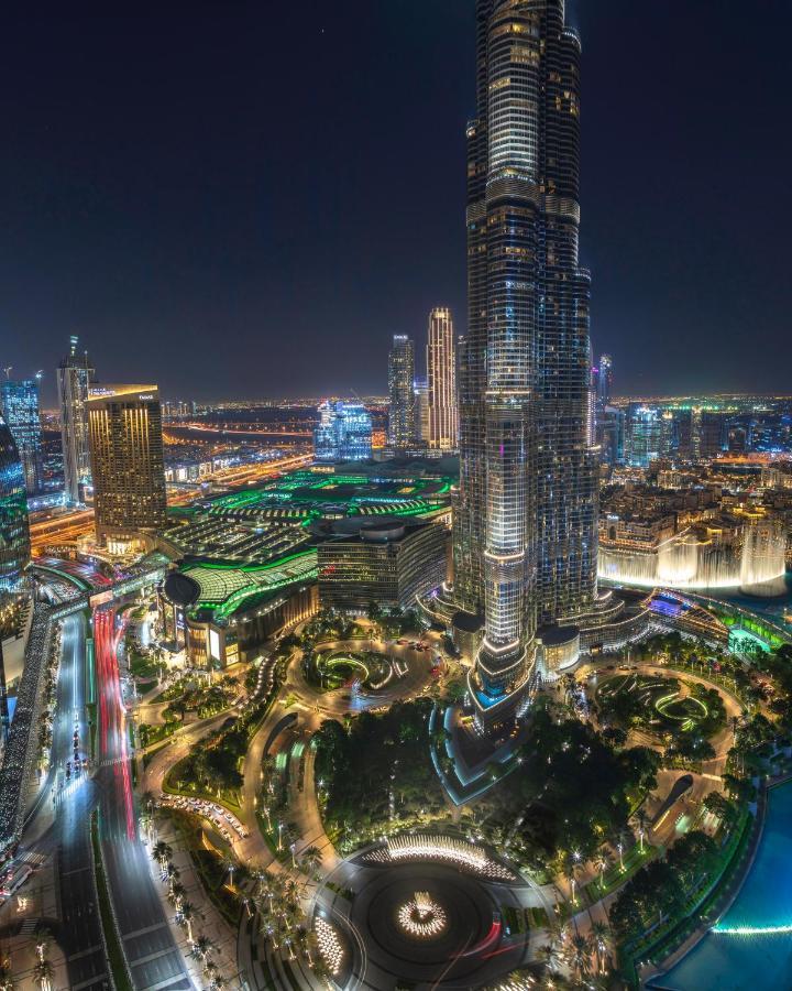 First Class 3Br With Full Burj Khalifa And Fountain View Dubai Bagian luar foto