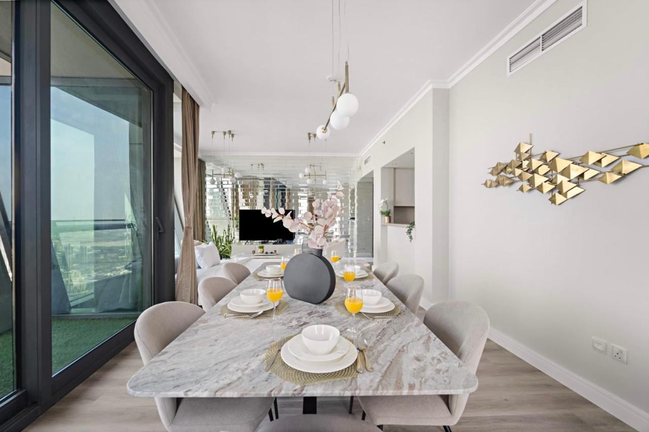 First Class 3Br With Full Burj Khalifa And Fountain View Dubai Bagian luar foto